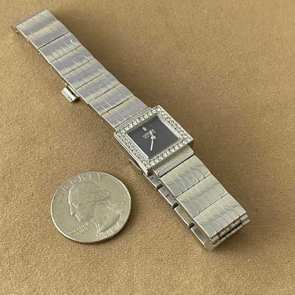 Citizen Eco-Drive Watch Square Face Crystal Bezel main image 2